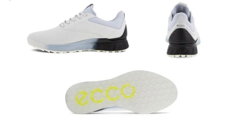Giày golf nam ECCO White Black được nhiều golfer lựa chọn sử dụng