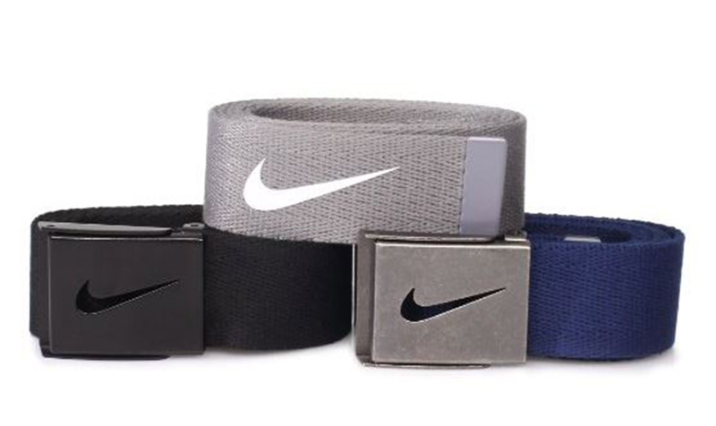 Thắt lưng Nike có đa dạng kiểu dáng, màu sắc khác nhau