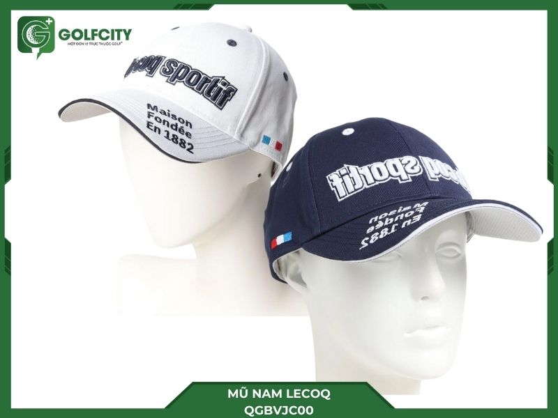 2 mẫu được  ưa chuộng nhất trong bộ sưu tập mũ golf Lecoq QGBVJC00