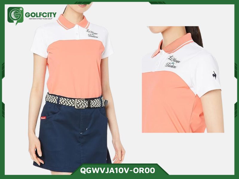 Thể hiện phong cách riêng trên sân golf cùng áo nữ LECOQ QGWVJA10