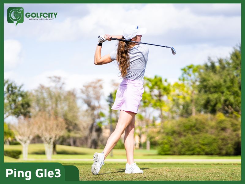 Các golfer nữ có thể đạt được tốc độ bóng và khoảng cách cao hơn nhờ ironset Gle3