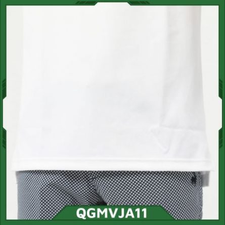 hình ảnh áo cộc tay nam lecoq qgmvja11 trắng