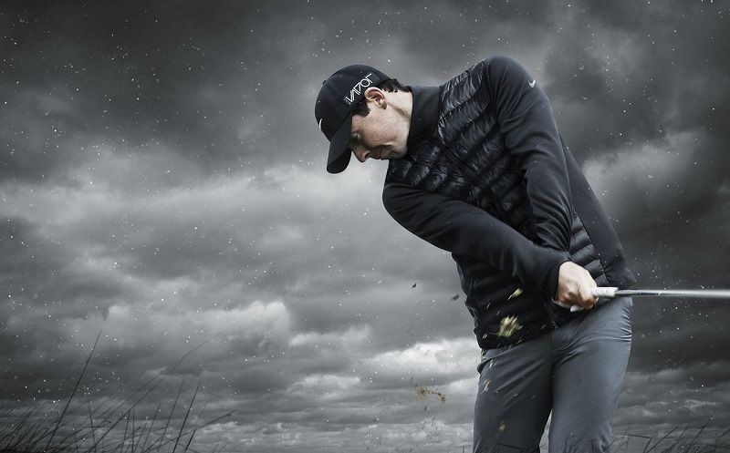 Áo khoác Nike mang đến cảm giác thoải mái cho golfer