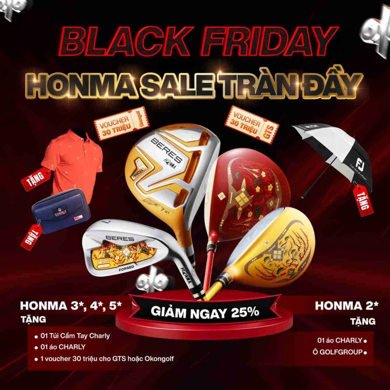 BlackFriday - Honma Sale Trần Đầy
