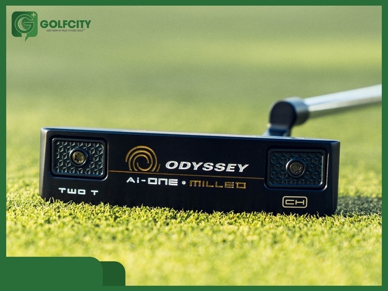 Gậy golf Putter Odyssey Ai-One Milled Two T CH - Dòng Putter cao cấp của nhà Odyssey