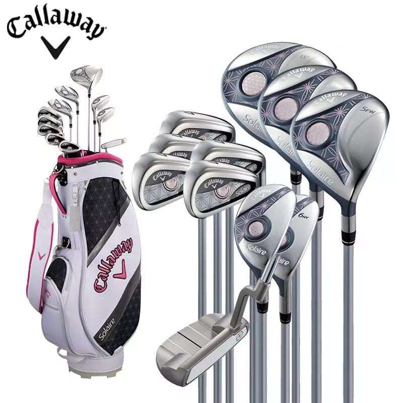 Bộ gậy Callaway Solaire sở hữu trục gậy nhẹ, tối ưu tốc độ swing