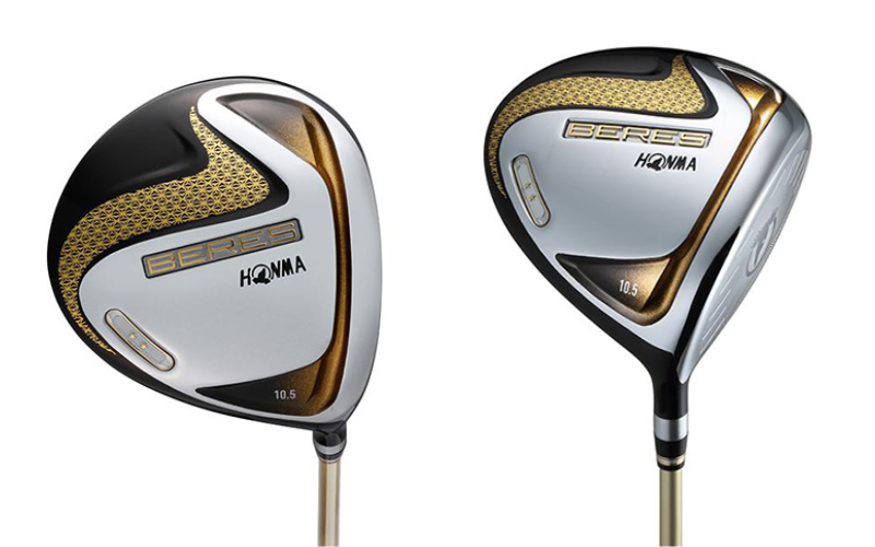 Mặt gậy driver Honma dày, thiết kế ôm trọn bóng giúp golfer kiểm soát gậy tốt