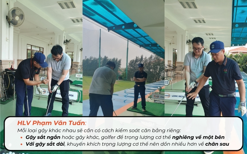 Chuyên gia, HLV Phạm Văn Tuấn chia sẻ về tư thế setup với từng loại gậy