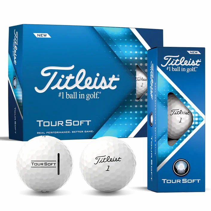 Sử dụng bóng Titleist Tour Soft mang đến cho golfer cú đánh như mong muốn