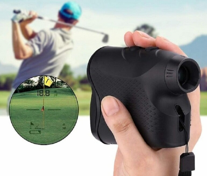 Sử dụng máy đo khoảng cách giúp golfer xác định được độ dốc của sân golf