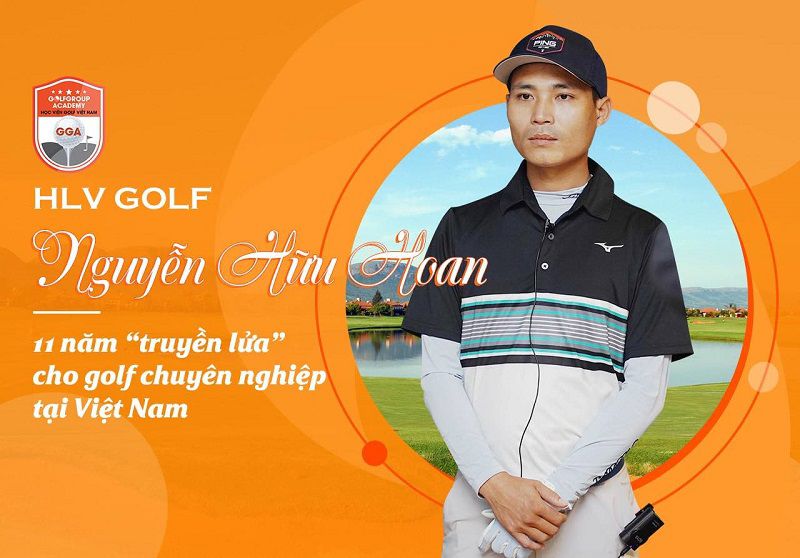 Huấn luyện viên golf Nguyễn Hữu Hoan 