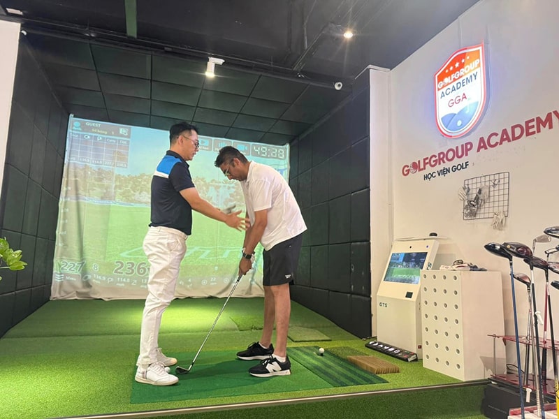 Học viên được học những kỹ năng đánh golf chuẩn nhất tại GGA