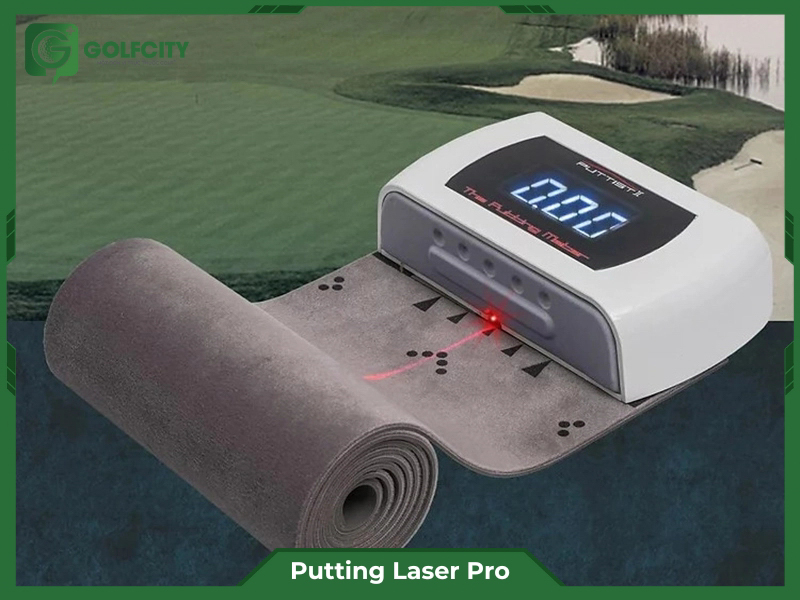 Thảm Putting Laser Pro sở hữu chế độ đo linh hoạt, dễ dàng điều chỉnh
