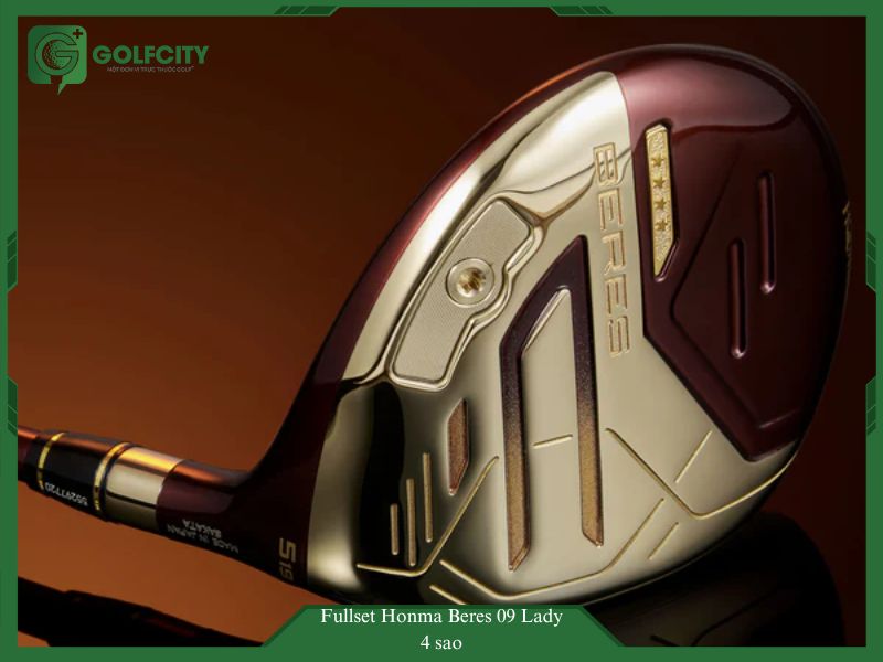 Honma Beres 09 4S Fairway Wood giúp golfer có những cú bóng xoay và cao