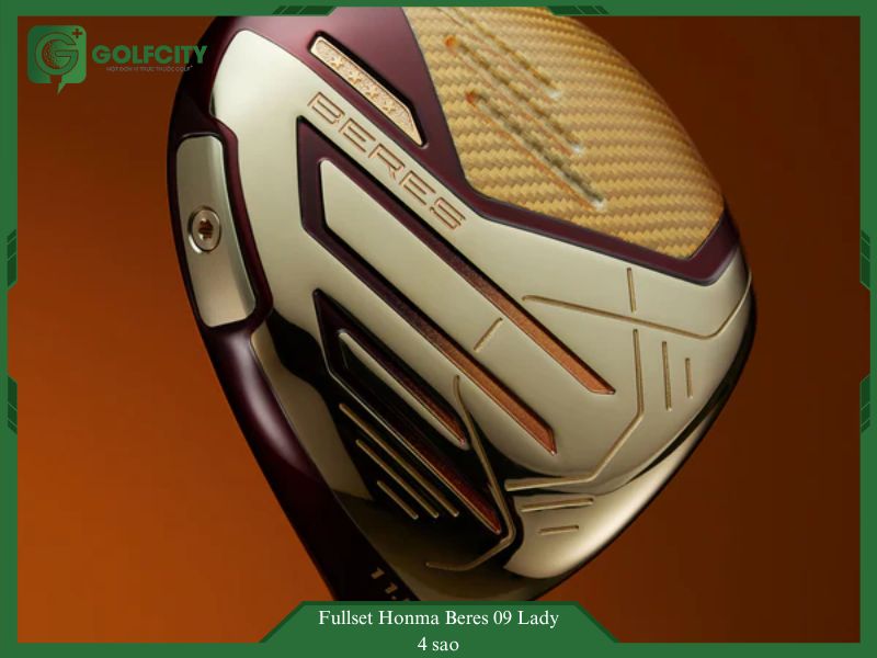 Honma Beres 09 4S Driver đưa đến những đường bóng ổn định 