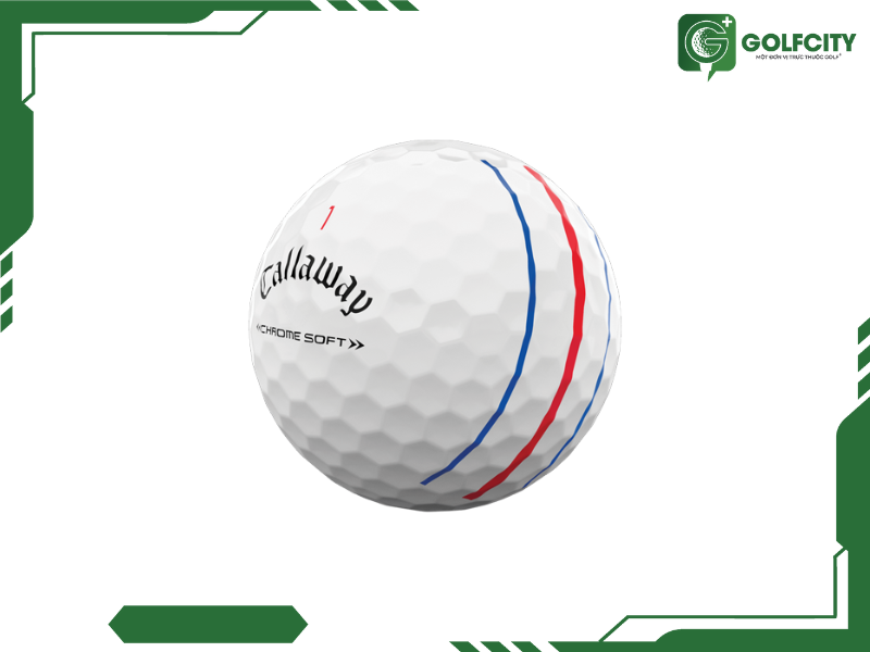 Bóng Callaway CHROME SOFT TRP 2024 với hiệu suất tối ưu và công nghệ đột phá