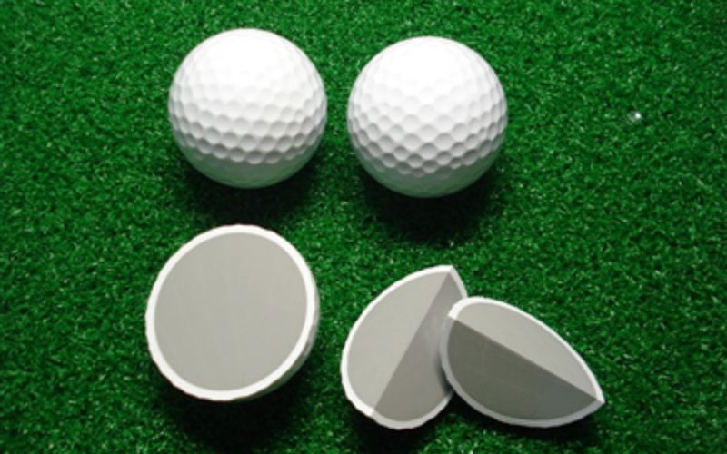 Cấu tạo bóng golf 2 lớp