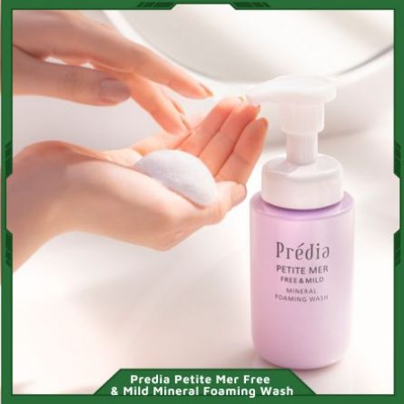 Sữa rửa mặt tạo bọt Predia Petite Mer Free & Mild Mineral Foaming Wash