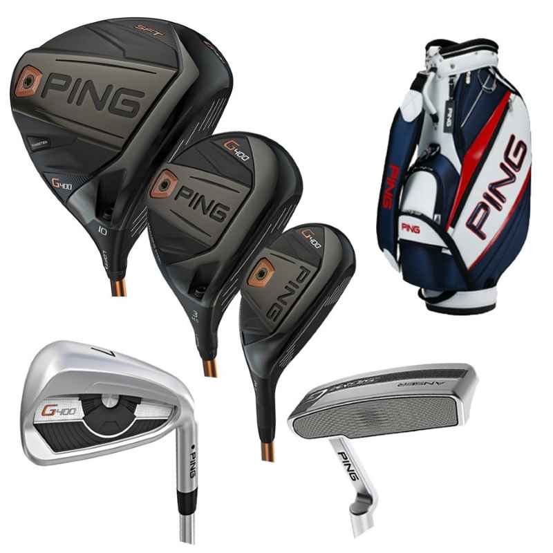 Bộ gậy golf Ping G400 là tổ hợp những cây gậy chất lượng nhất