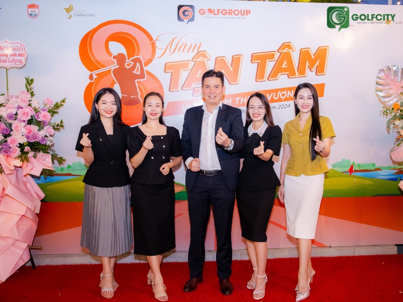 Golfcity Đón Tuổi Mới Cùng Tập Đoàn Golfgroup: Kỷ Niệm 8 Năm Tận Tâm - Vươn Tầm Thịnh Vượng