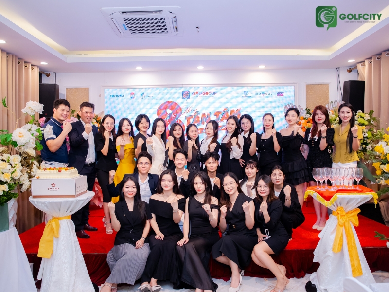 Golfcity Đón Tuổi Mới Cùng Tập Đoàn Golfgroup: Kỷ Niệm 8 Năm Tận Tâm - Vươn Tầm Thịnh Vượng