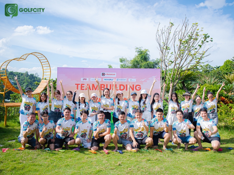 Hòa Bình Gọi Tên! Golfcity "Cháy Hết Mình" Với Team Building Tháng 8