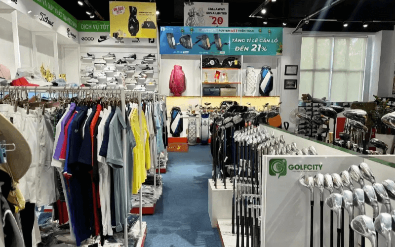 GolfCity là đơn vị phân phối uy tín của nhiều hãng gậy golf lớn trên thế giới