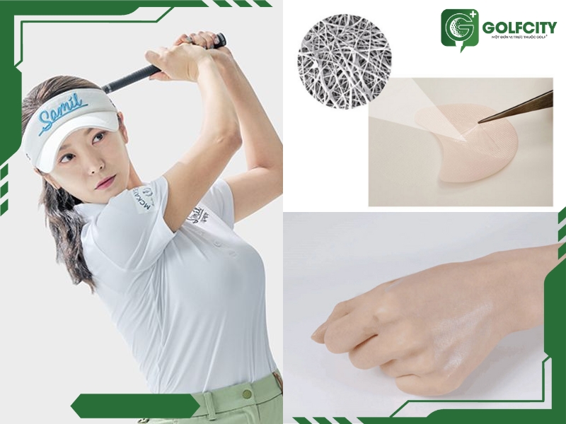 Mặt nạ golf Collagen chống nắng, chống nám Clair De Maree (1 Hộp)