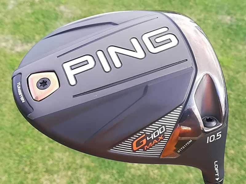 Driver Ping G400 Max có đầu gậy lớn nâng cao khoảng cách và tốc độ bóng