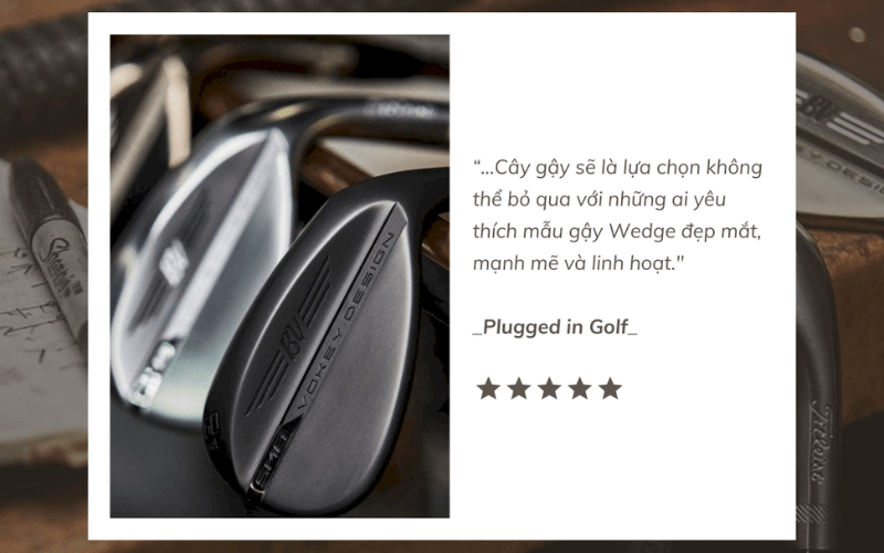 Chuyên trang Plugged in Golf đánh giá về hiệu suất của gậy SM8 của Titleist