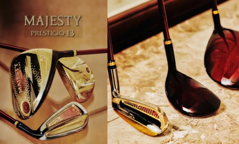 Bộ gậy golf Majesty Prestigio 13 sở hữu thiết kế tinh xảo, sang trọng