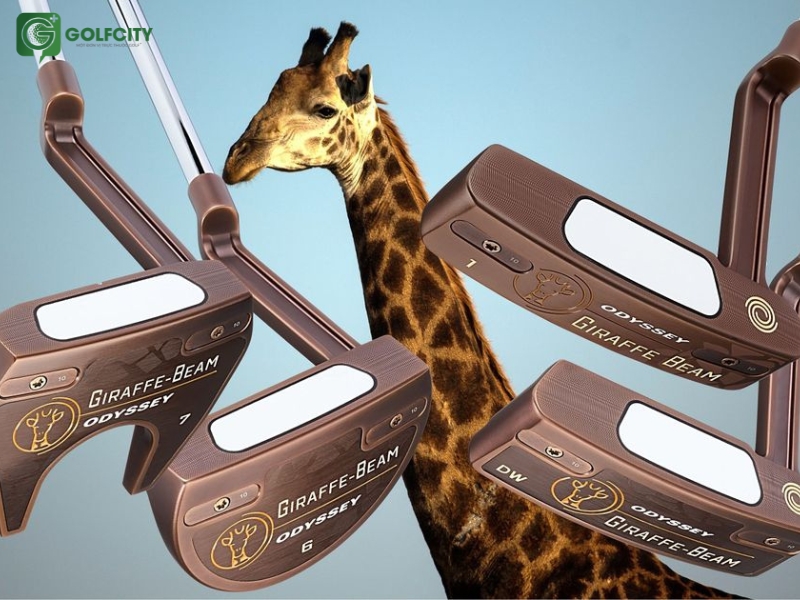GIRAFFE-BEAM của Odyssey có đặc điểm cổ gậy dài