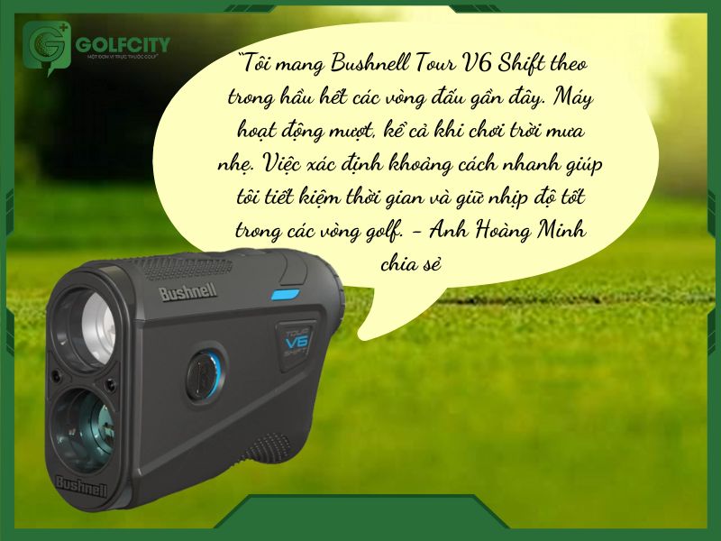 Máy Đo Khoảng Cách Bushnell Tour V6 Shift