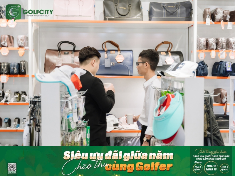 Siêu ưu đãi giữa năm - Chào thu GolfCity: gậy golf, thời trang & phụ kiện golf cao cấp giảm sốc